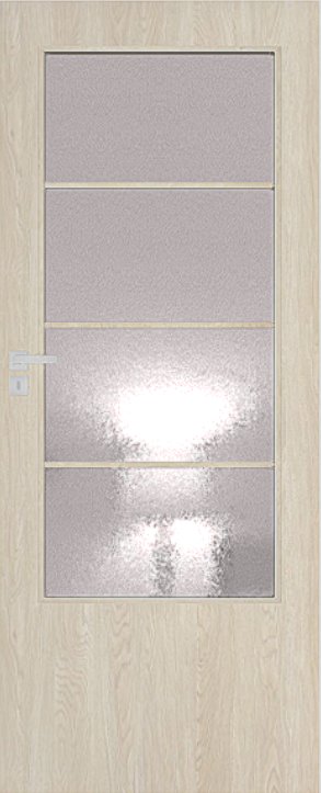 Interiérové dveře DRE ARTE B 20 - dekorativní dýha 3D - dub grand