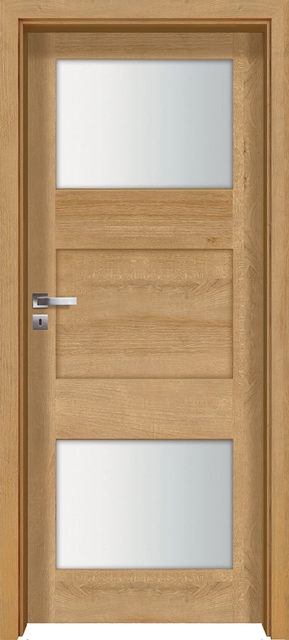 Interiérové dveře INVADO FOSSANO 5 - dýha Enduro 3D - dub evropský B639
