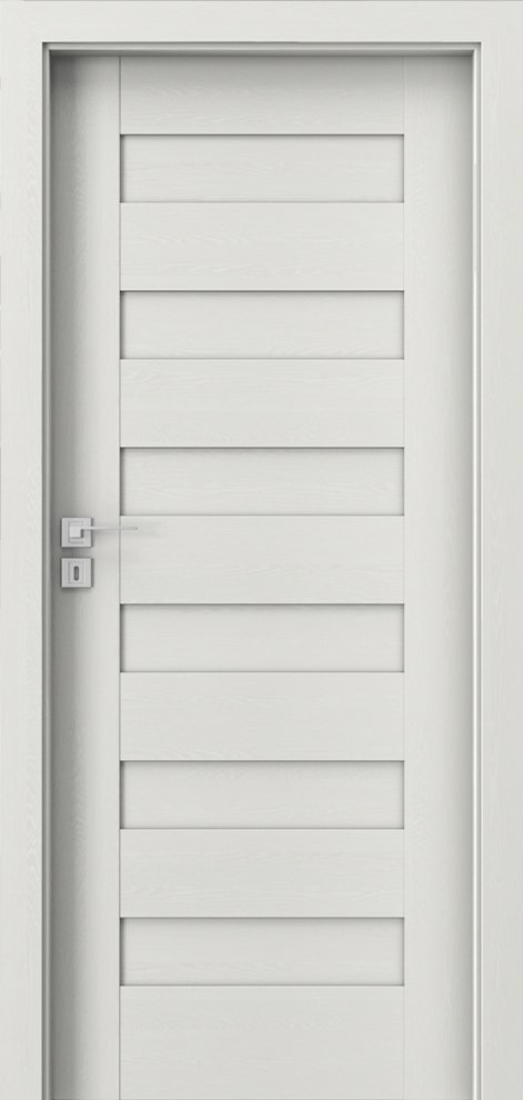 Interiérové dveře PORTA KONCEPT C.0 - dýha Portasynchro 3D - wenge bílá