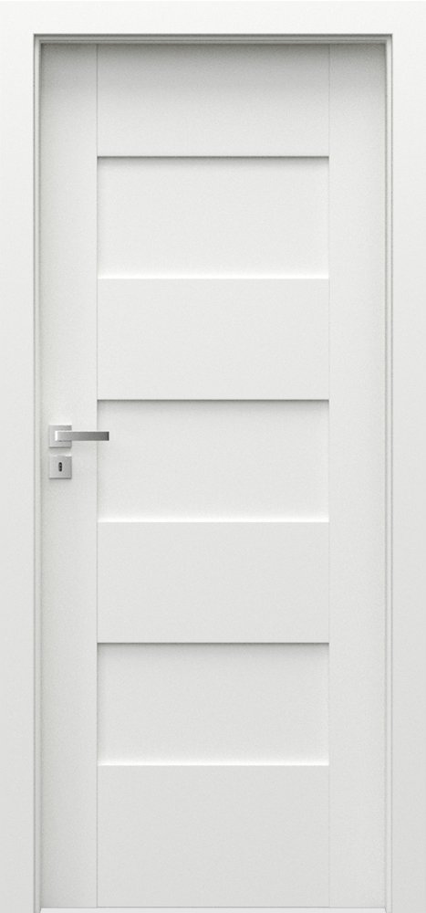Interiérové dveře PORTA KONCEPT K.0 - folie Premium - bílá