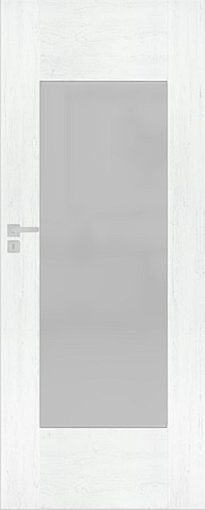 Interiérové dveře DRE AURI - model 4 - dýha DRE-Cell - borovice bílá