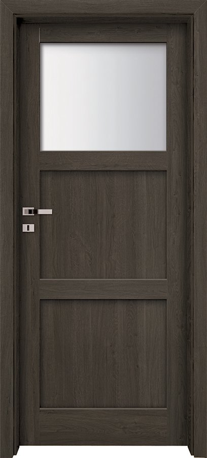 Posuvné interiérové dveře INVADO LARINA SATI 2 - dýha Enduro 3D - dub popelavý B598