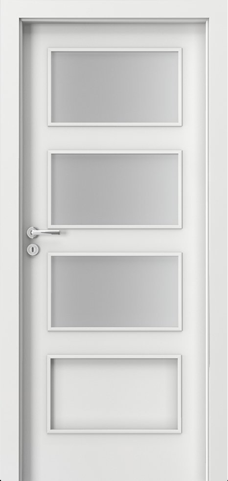 Interiérové dveře PORTA FIT H.3 - dýha CPL HQ 0,2 - bílá