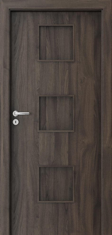 Interiérové dveře PORTA FIT C.0 - dýha Portasynchro 3D - dub tmavý