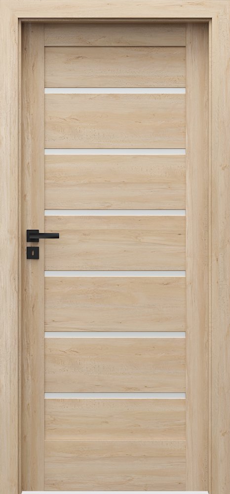 Interiérové dveře VERTE HOME J - J6 - dýha Portaperfect 3D - buk Skandinávský