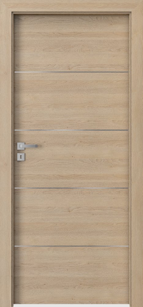 Posuvné interiérové dveře PORTA RESIST E.1 - dýha Gladstone - dub pískový