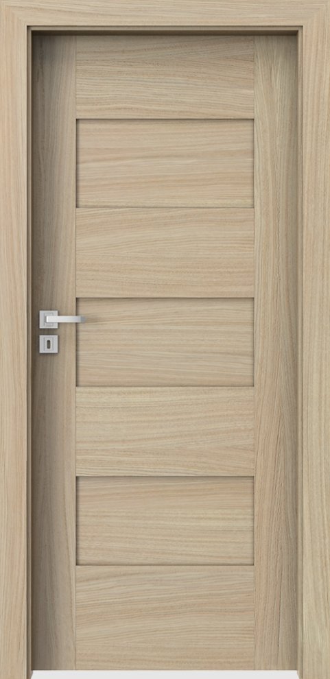 Interiérové dveře PORTA NATURA KONCEPT K.0 - přírodní dýha Satin - dub světlý