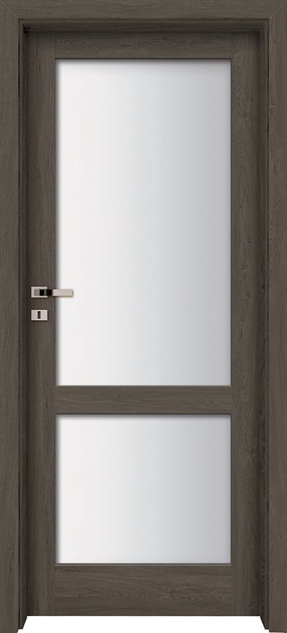 Posuvné interiérové dveře INVADO LARINA NEVE 3 - dýha Enduro 3D - dub popelavý B598
