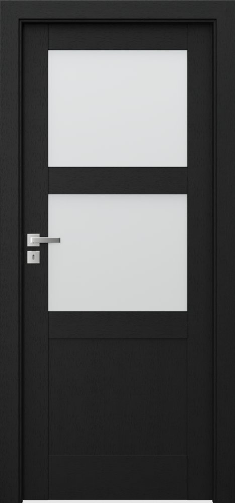 Interiérové dveře PORTA NATURA GRANDE B.2 - přírodní dýha Select - černá