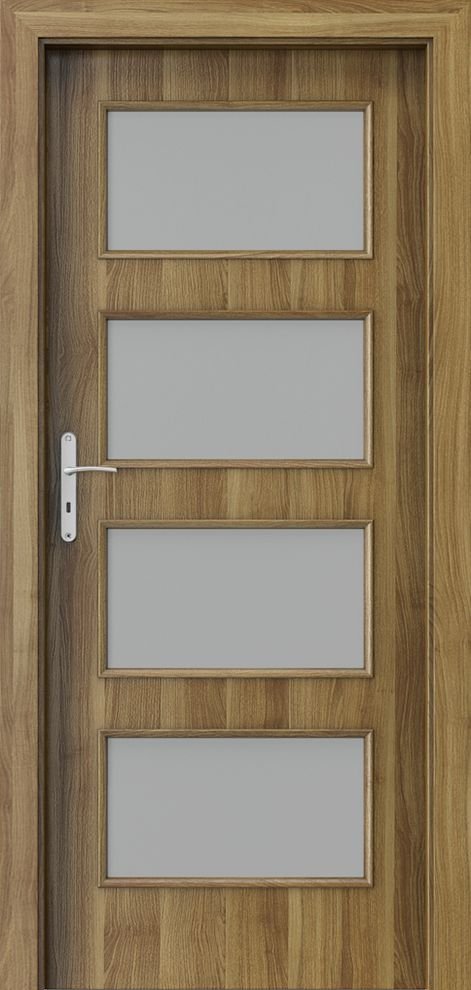 Posuvné interiérové dveře PORTA NOVA 5.5 - dýha Portasynchro 3D - akát medový