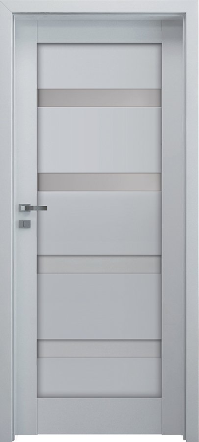 Interiérové dveře INVADO MARTINA 3 - Eco-Fornir laminát CPL - bílá B490
