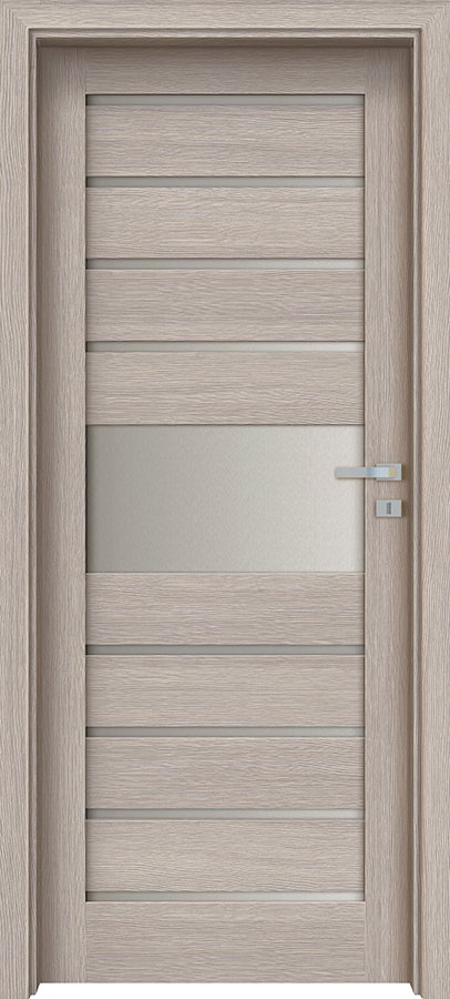 Interiérové dveře INVADO LAGO 4 - dýha Enduro plus - cedr bělený B462