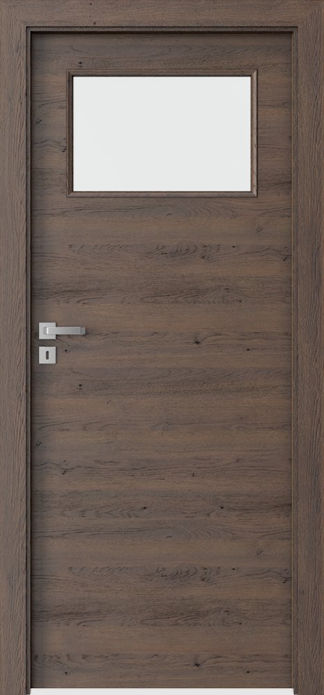 Posuvné interiérové dveře PORTA RESIST 7.2 - dýha Gladstone - dub hnědý