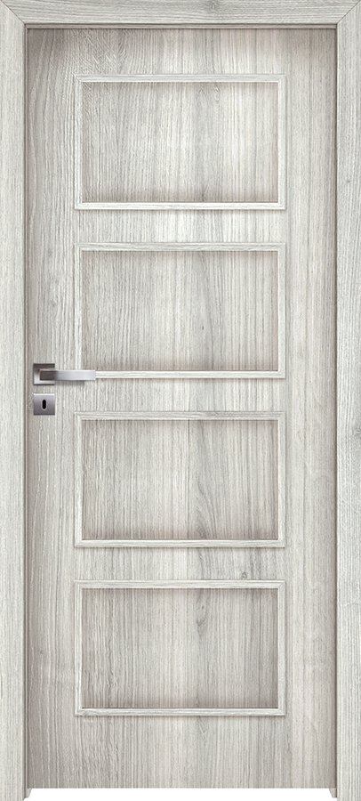 Posuvné interiérové dveře INVADO MERANO 1 - dýha Enduro plus - dub zimní B707