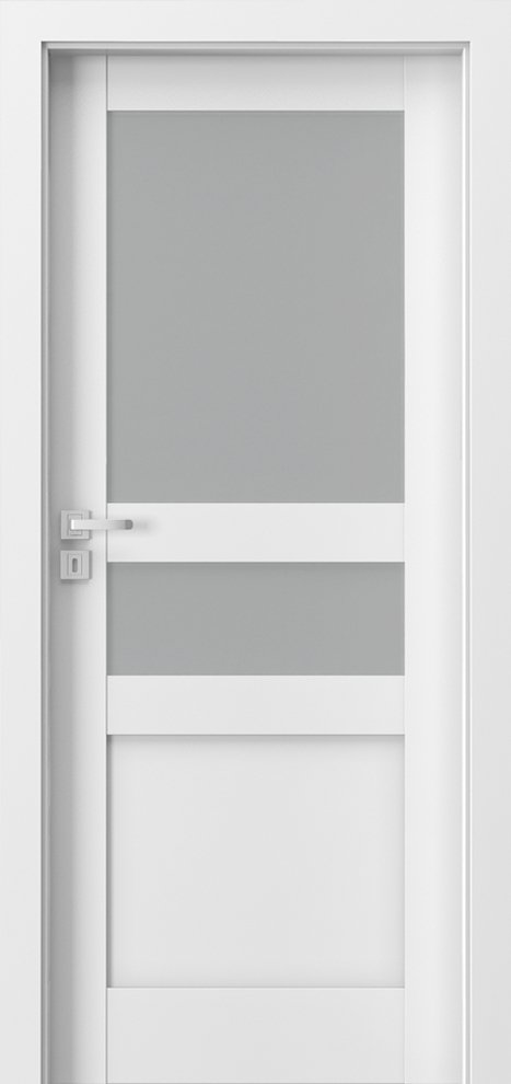 Posuvné interiérové dveře PORTA GRANDE D.1 - akrylátová barva UV - bílá