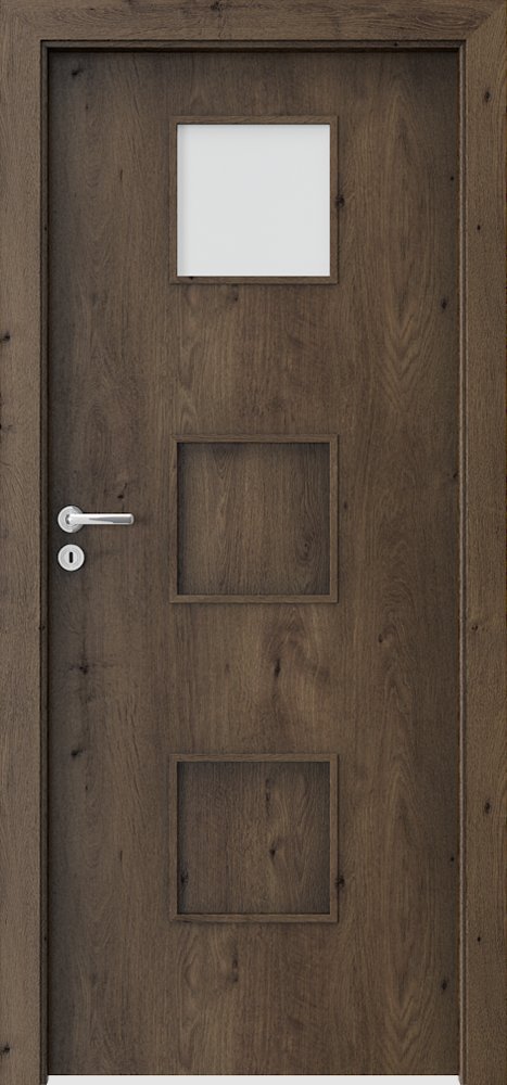 Interiérové dveře PORTA FIT C.1 - dýha Portaperfect 3D - dub jižní