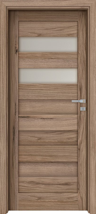 Posuvné interiérové dveře INVADO LIVATA 3 - dýha Enduro - dub podzimní B706