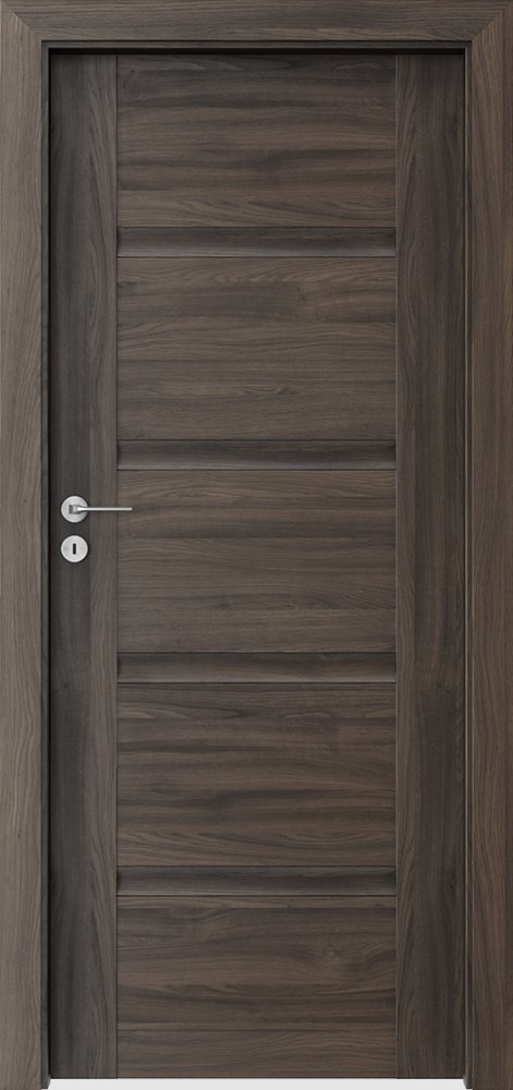 Interiérové dveře PORTA INSPIRE C.0 - dýha Portasynchro 3D - dub tmavý