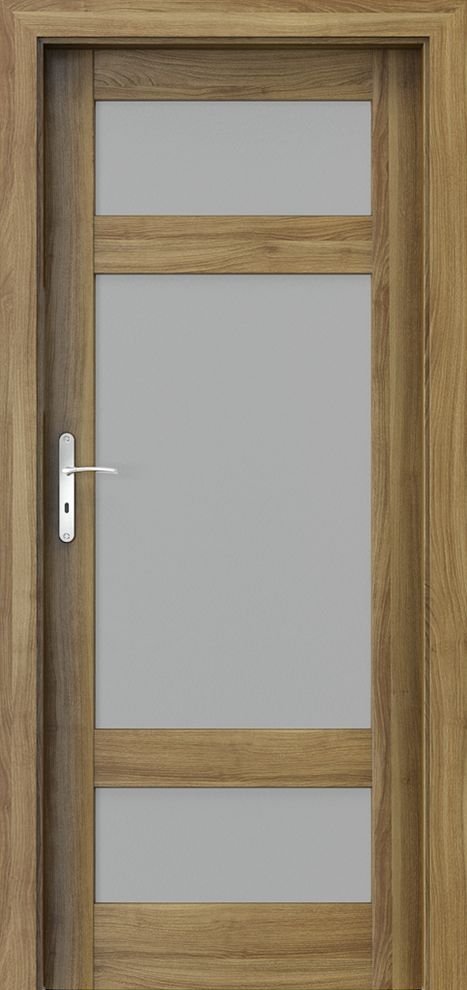 Posuvné interiérové dveře PORTA HARMONY C.3 - dýha Portasynchro 3D - akát medový