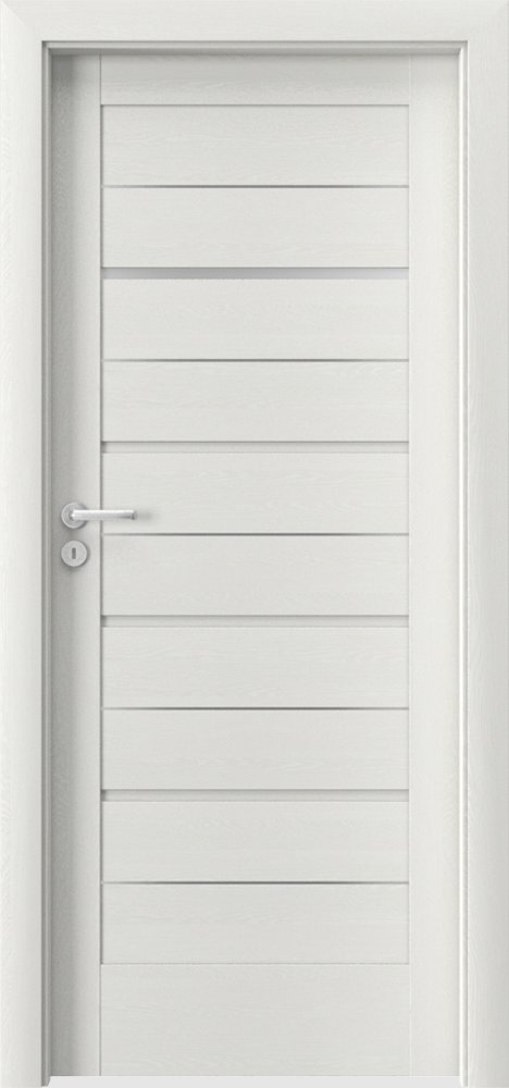 Interiérové dveře VERTE G - G1 intarzie - dýha Portasynchro 3D - wenge bílá