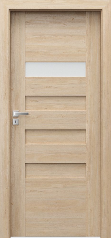 Interiérové dveře PORTA KONCEPT H.1 - dýha Portaperfect 3D - buk Skandinávský