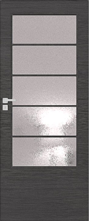 Interiérové dveře DRE ARTE B 30 - dýha DRE-Cell - dub šedý kartáčovaný