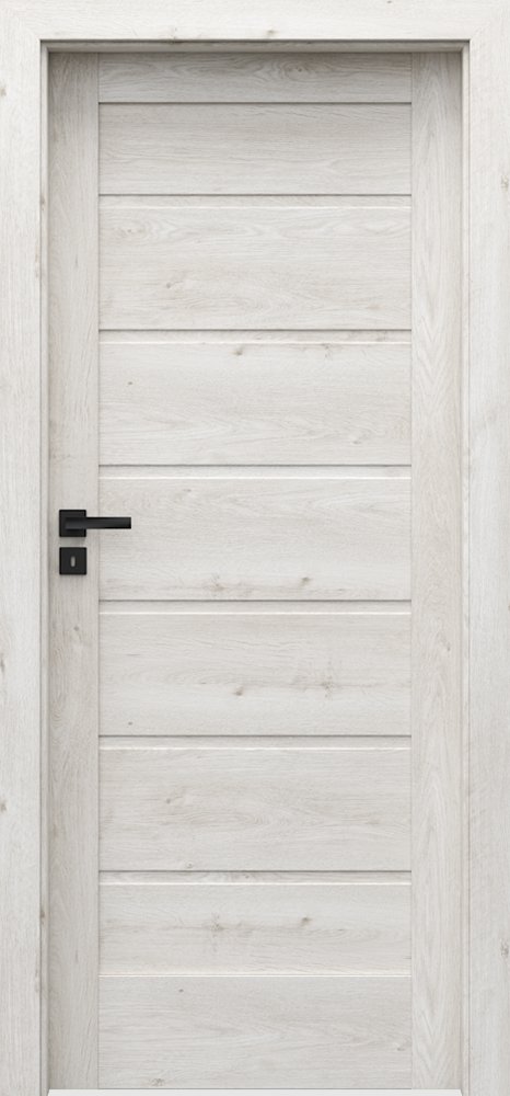 Posuvné interiérové dveře VERTE HOME J - J0 - dýha Portaperfect 3D - dub Skandinávský