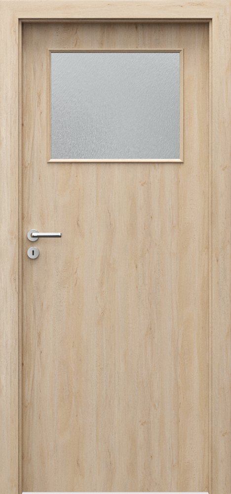 Interiérové dveře PORTA DECOR - model M - dýha Portaperfect 3D - buk Skandinávský