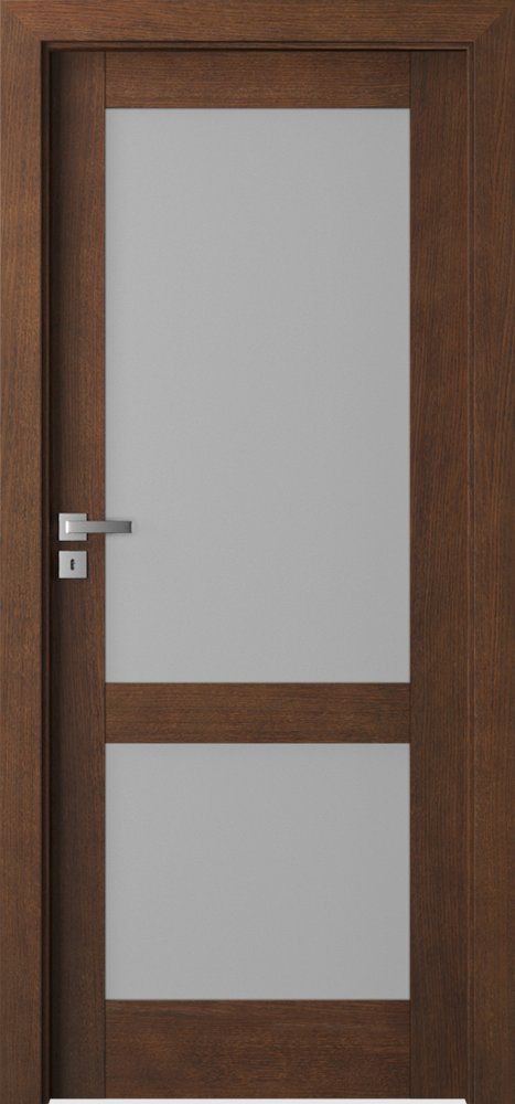 Interiérové dveře PORTA NATURA GRANDE C.1 - přírodní dýha Satin - mocca