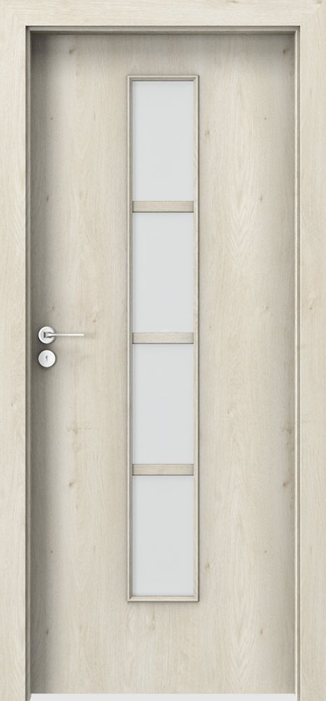 Posuvné interiérové dveře PORTA STYL 2 - dýha Portaperfect 3D - dub Skandinávský