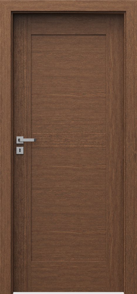 Interiérové dveře PORTA NATURA KONCEPT B.0 - přírodní dýha Satin - dub hnědý