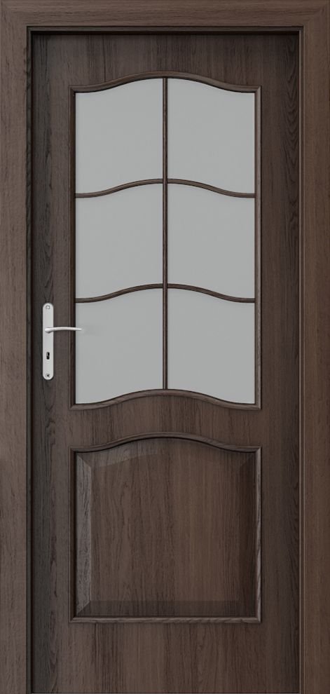 Posuvné interiérové dveře PORTA NOVA 7.2 - dýha Portaperfect 3D - dub Havana