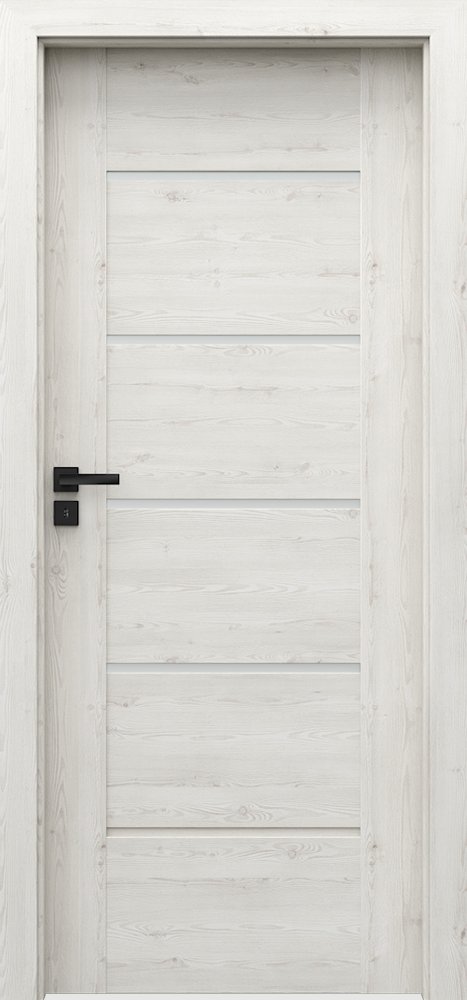 Posuvné interiérové dveře VERTE PREMIUM E - E4 - dýha Portasynchro 3D - borovice norská