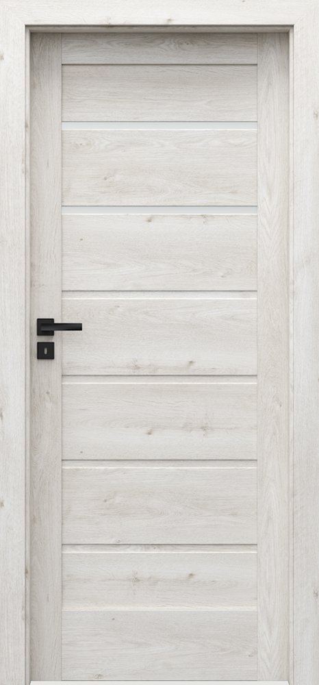 Posuvné interiérové dveře VERTE HOME J - J2 - dýha Portaperfect 3D - dub Skandinávský