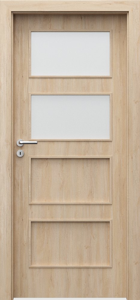 Posuvné interiérové dveře PORTA FIT H.2 - dýha Portaperfect 3D - buk Skandinávský