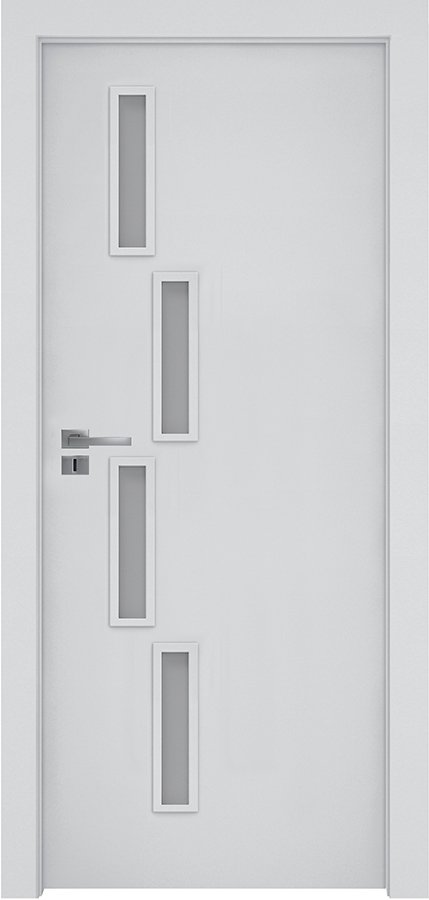Posuvné interiérové dveře INVADO SAGITTARIUS 1 - dýha Enduro - bílá B134