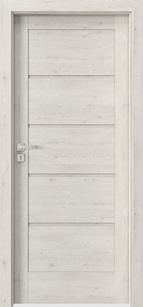 Posuvné interiérové dveře VERTE G - G0 - dýha Portasynchro 3D - borovice norská