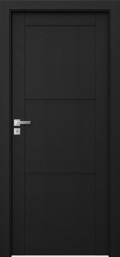 Interiérové dveře PORTA NATURA GRANDE B.0 - přírodní dýha Select - černá
