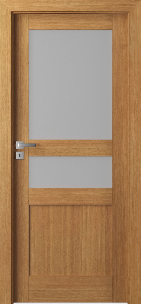 Interiérové dveře PORTA NATURA GRANDE D.1 - přírodní dýha Satin - dub Winchester