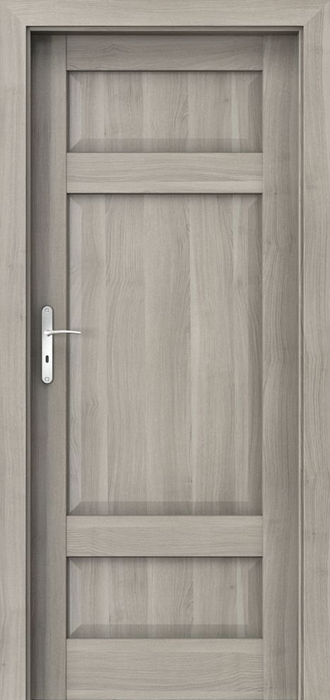Posuvné interiérové dveře PORTA HARMONY C.0 - dýha Portasynchro 3D - akát stříbrný