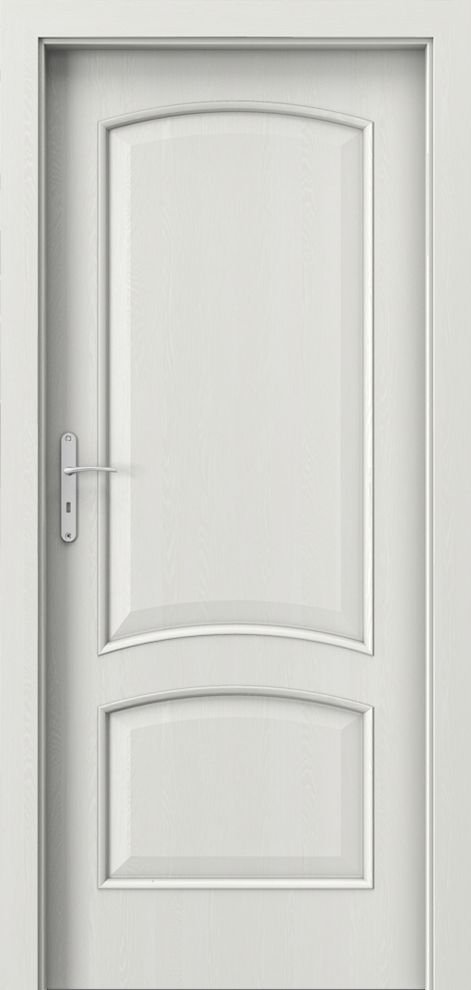 Posuvné interiérové dveře PORTA NOVA 6.3 - dýha Portasynchro 3D - wenge bílá