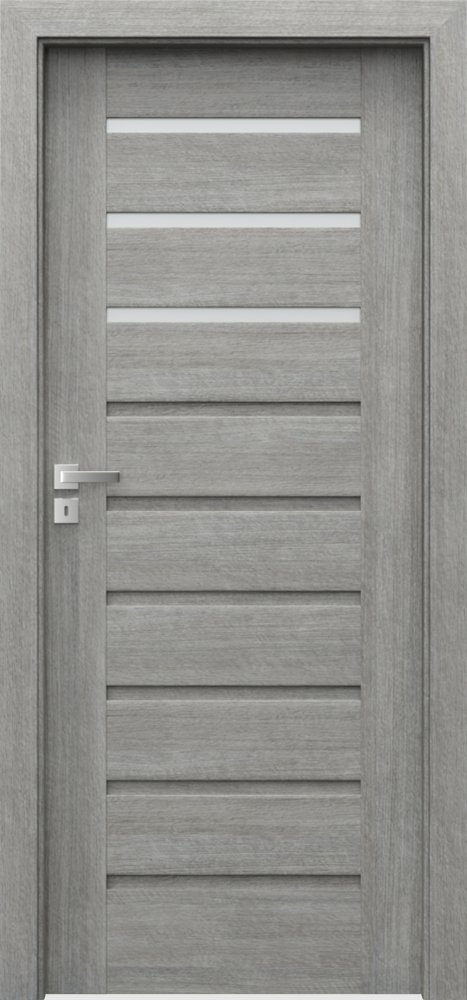Interiérové dveře PORTA KONCEPT A.3 - Portalamino - dub stříbřitý