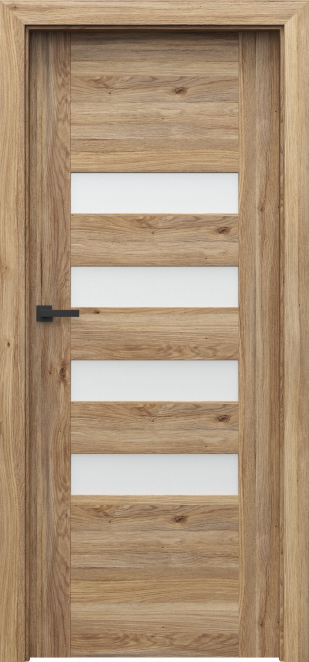 Interiérové dveře PORTA KONCEPT H.4 - Portaperfect 3D - dub Mauvella