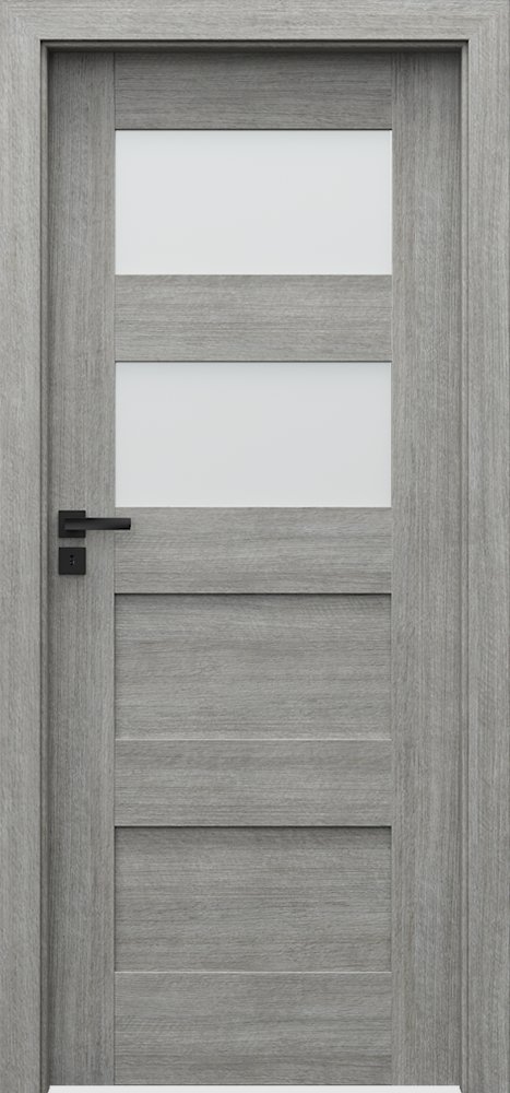Posuvné interiérové dveře VERTE PREMIUM A - A2 - Portalamino - dub stříbřitý