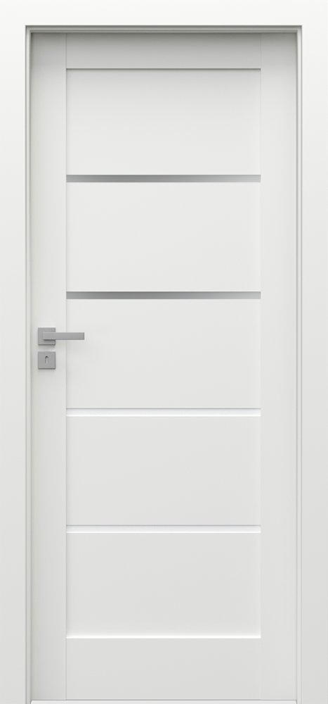 Posuvné interiérové dveře PORTA GRANDE G.2 - lak UV Premium Plus - bílá