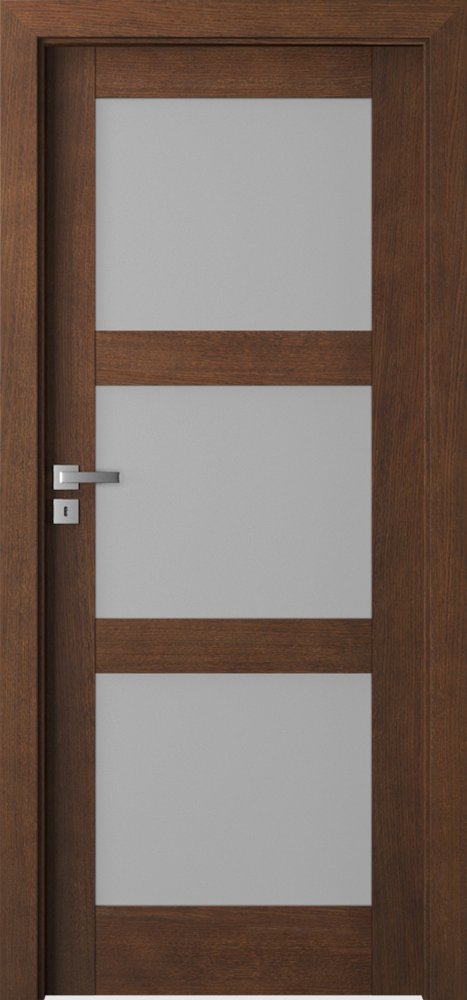 Interiérové dveře PORTA NATURA GRANDE B.3 - přírodní dýha Satin - mocca