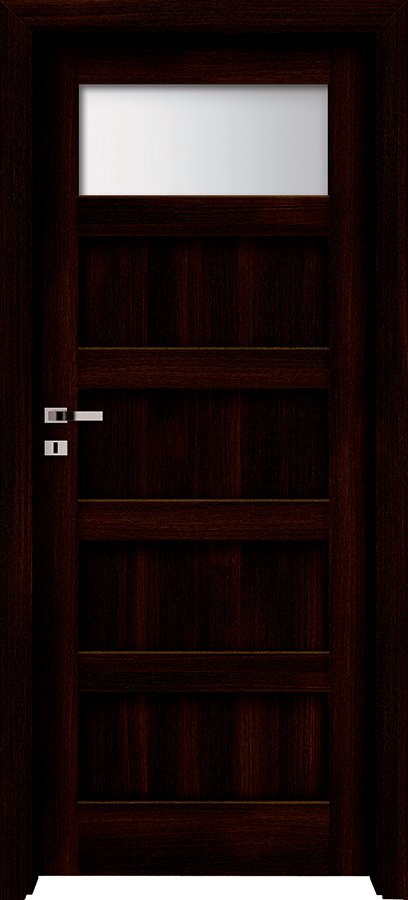 Interiérové dveře INVADO LARINA NUBE 2 - dýha Enduro - eben B406