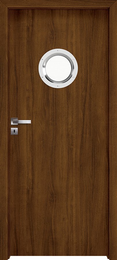 Interiérové dveře INVADO NORMA DECOR 6 - dýha Enduro 3D - ořech klasický B597