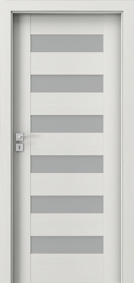 Posuvné interiérové dveře PORTA KONCEPT C.6 - dýha Portasynchro 3D - wenge bílá