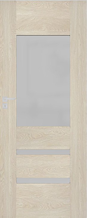 Interiérové dveře DRE REVA 3 - dekorativní dýha 3D - dub grand